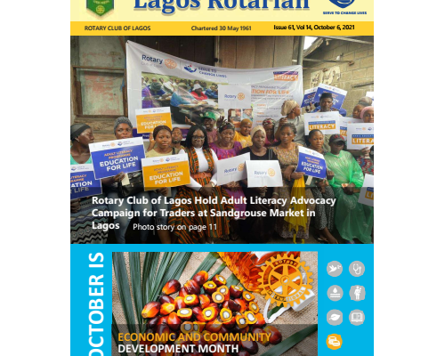 Lagos Rotarian Issue 61 Volume 14 Oct 6 2021