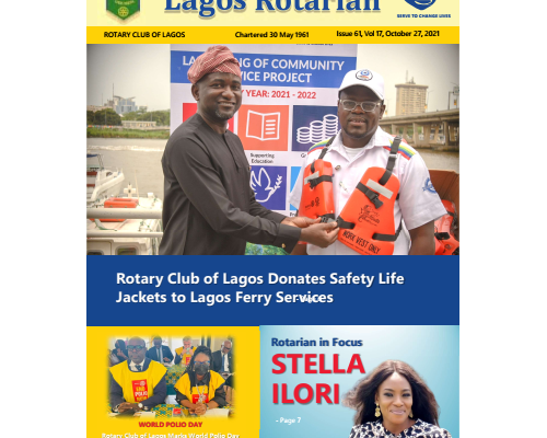 Lagos Rotarian Issue 61 Volume 17 Oct 27 2021