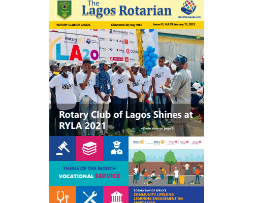 Lagos Rotarian Issue 61 Volume 29 Jan 12 2022