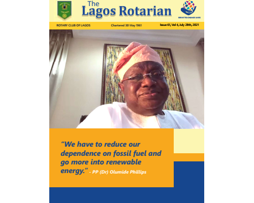 Lagos Rotarian Issue 61 Volume 4 July 28 2021